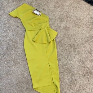 One Shoulder MIDI Dress